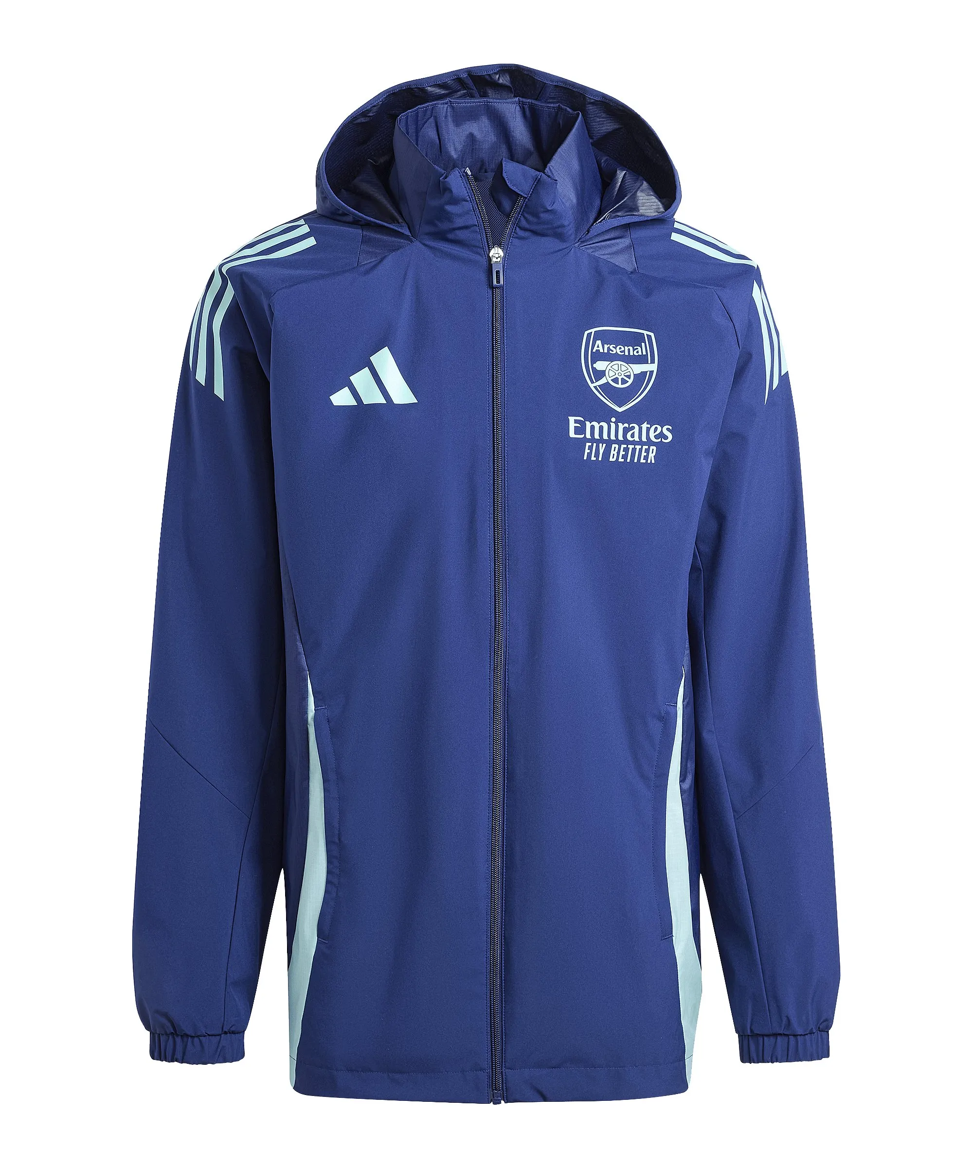 adidas FC Arsenal London Regenjacke Schwarz
