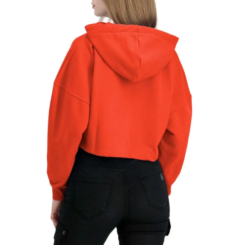 Alpha Industries Damen Basic Hoodie COS atomic red