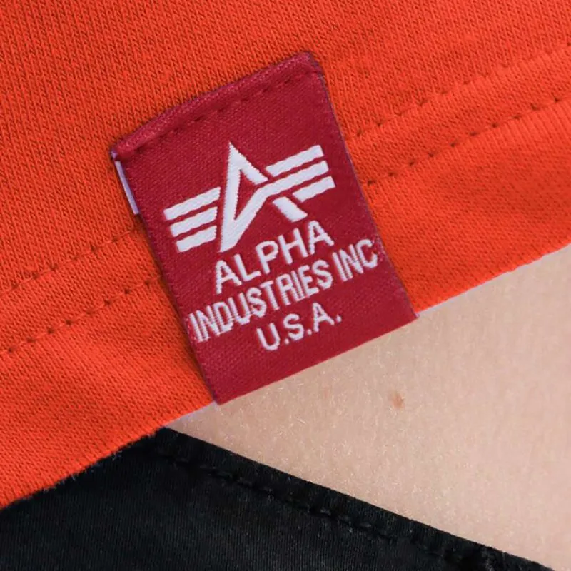 Alpha Industries Damen Basic Hoodie COS atomic red