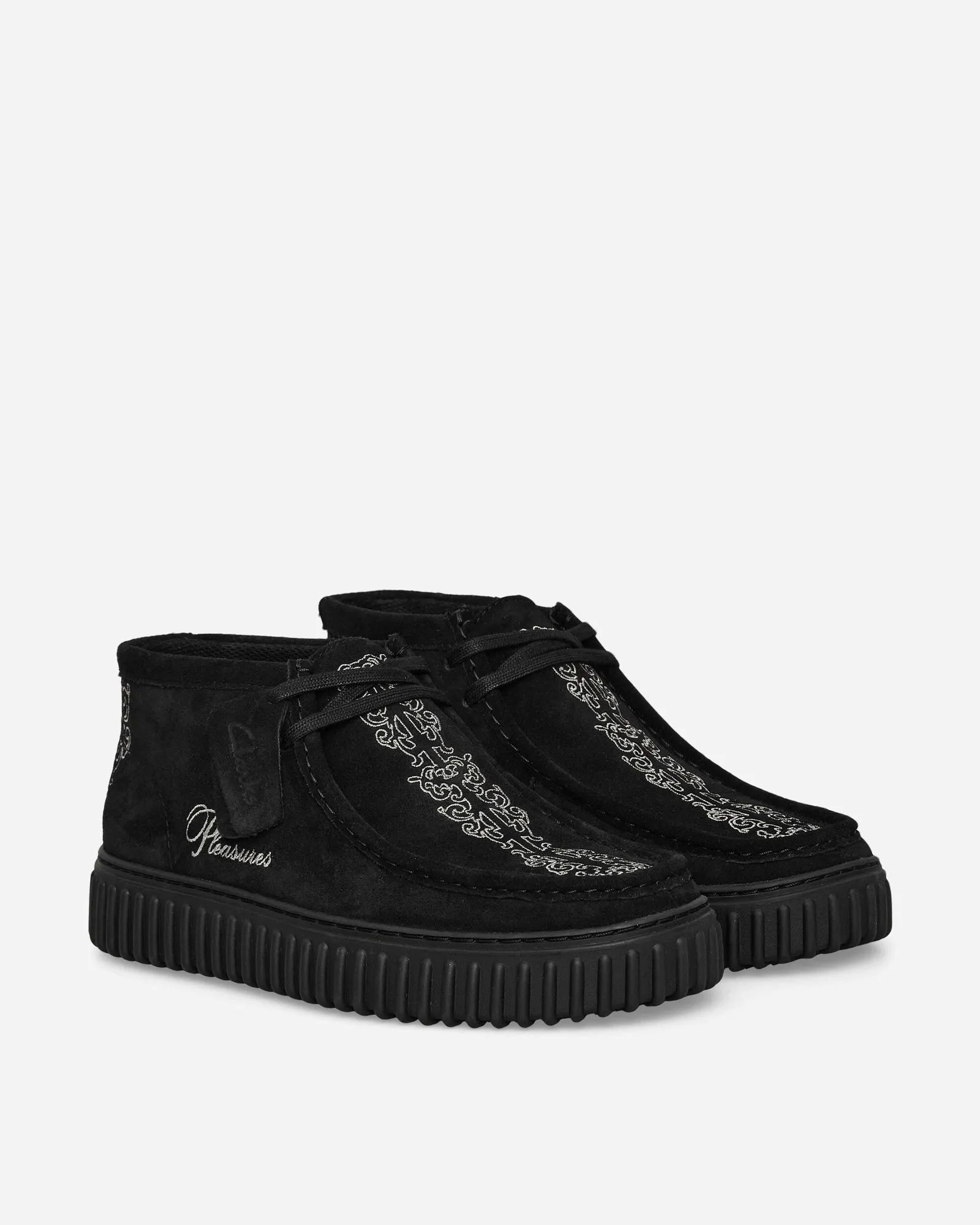 Clarks Torhill Woven Boots 26180267 1
