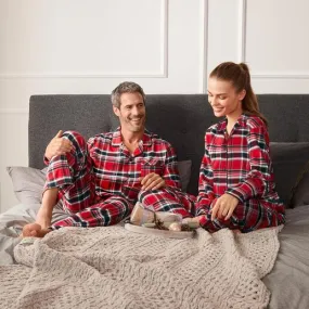 Cyberjammies Flanell-Pyjama, Rot/Schwarz