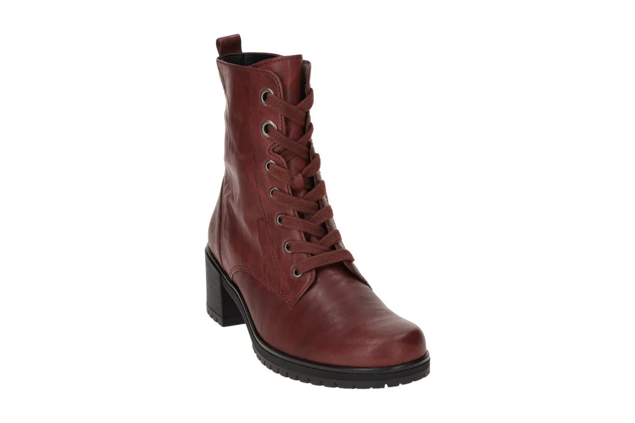 Gabor Fashion Stiefelette rotLace Up Boots 54.684.55
