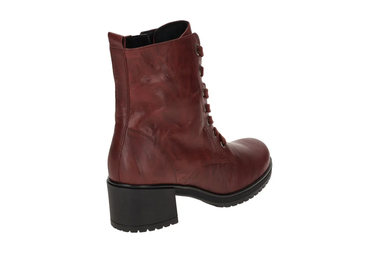 Gabor Fashion Stiefelette rotLace Up Boots 54.684.55