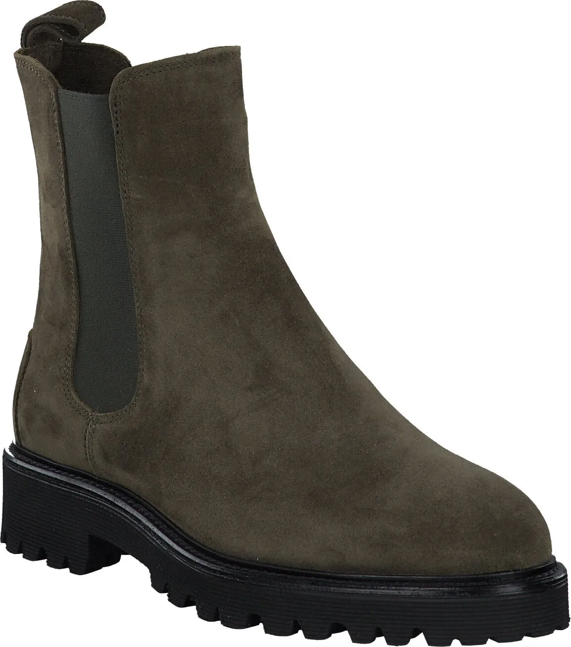Gefütterte Chelsea Boots 192692992252 (Oliv)