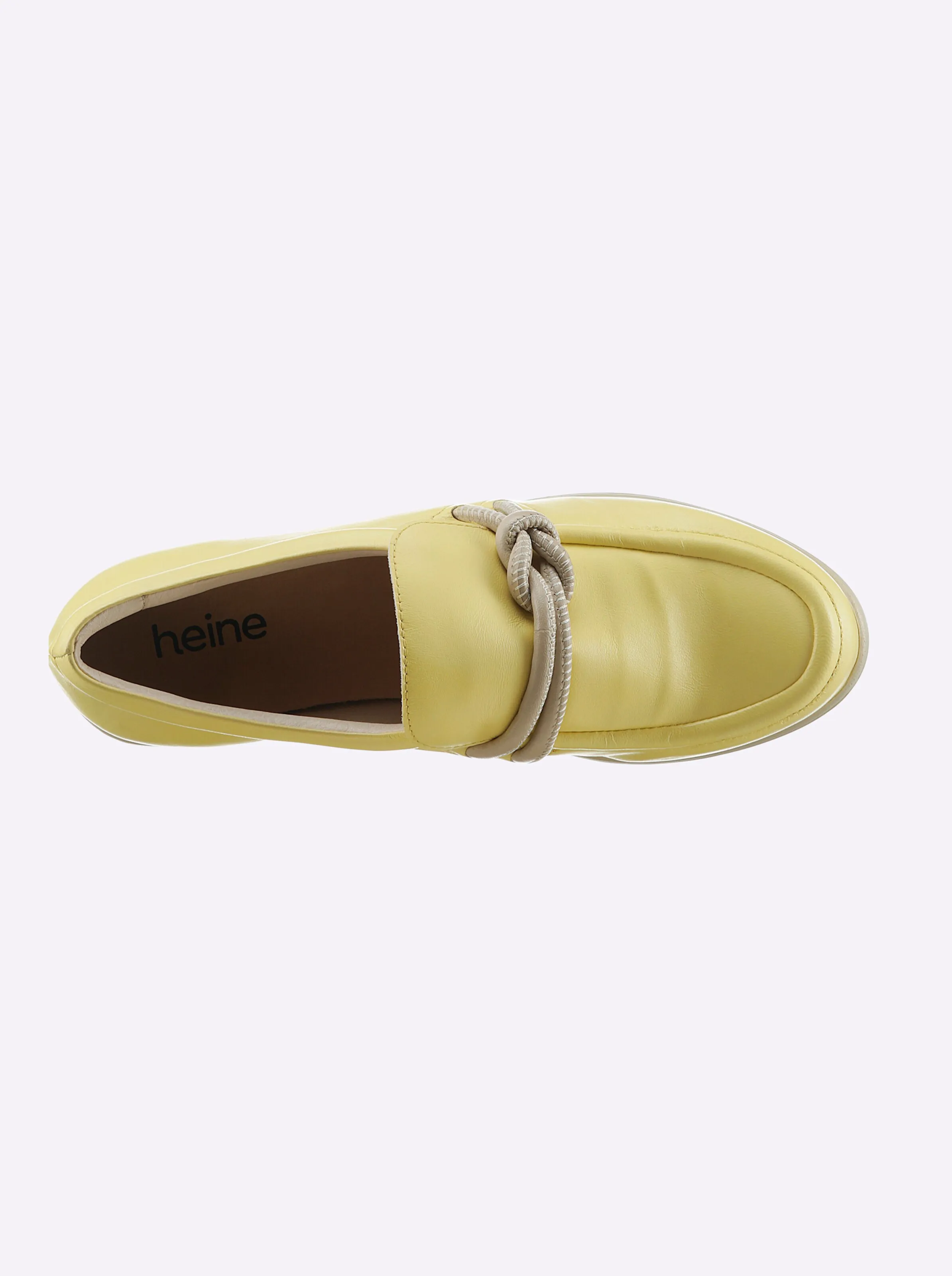 heine Slipper in gelb