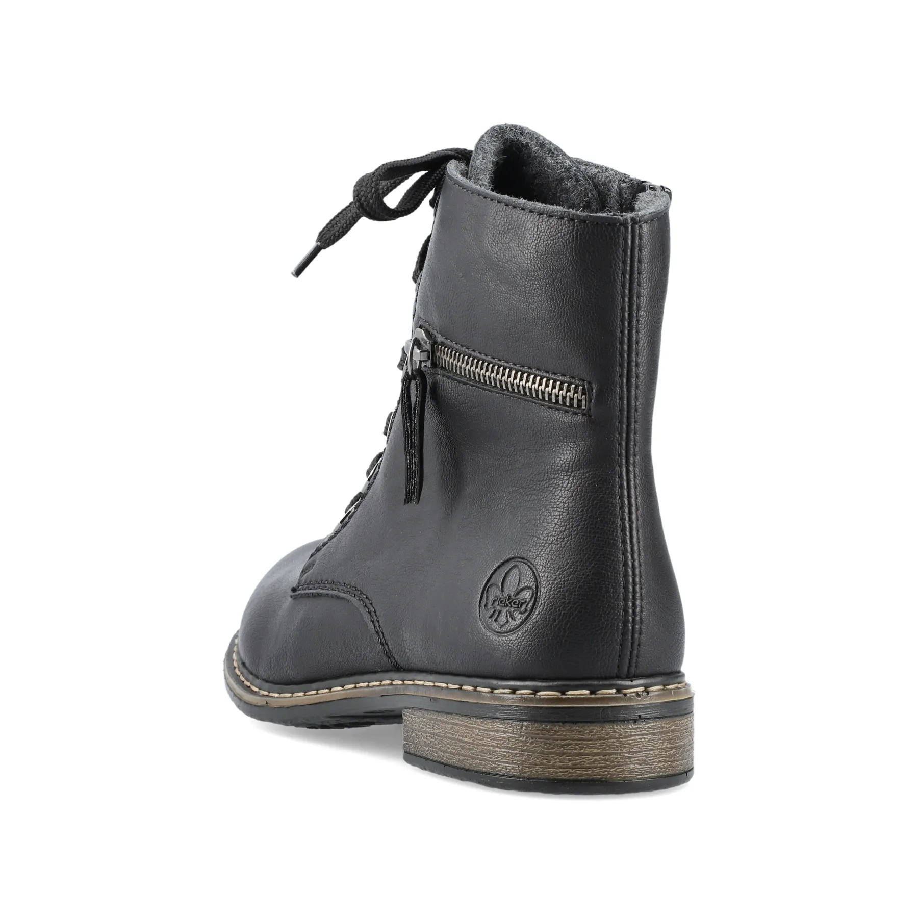 Rieker Damen Biker Boots tiefschwarz | 71208-00