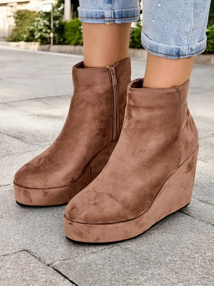 Royalfashion Damen Wedge Boots Sieffa