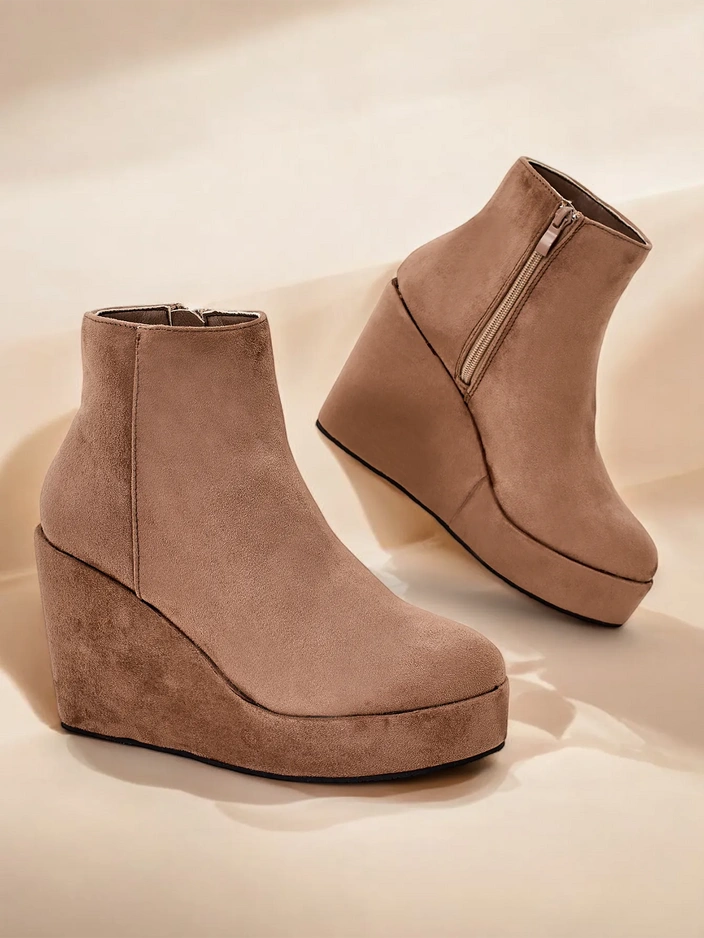 Royalfashion Damen Wedge Boots Sieffa