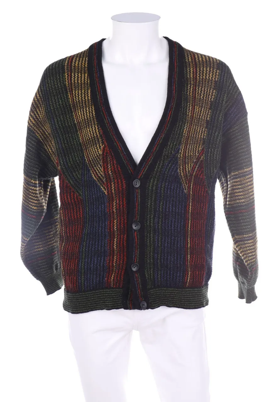 VINTAGE - Cardigan aus Schurwoll-Mix - 50