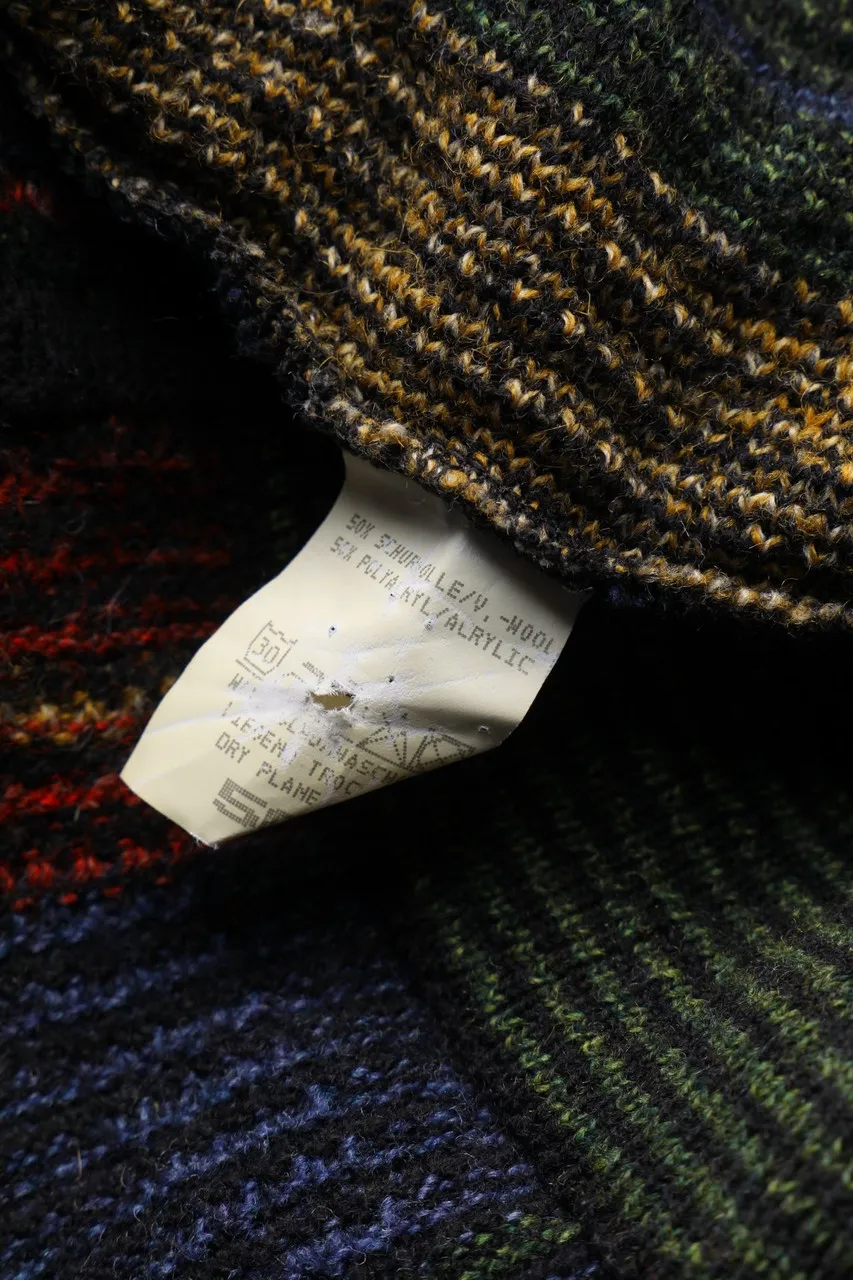VINTAGE - Cardigan aus Schurwoll-Mix - 50